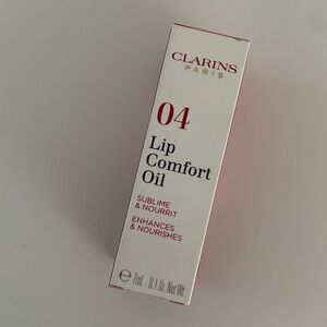 Clarins lip oil pink